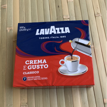 Кофе Lavazza Crema e Gusto Classico 2*250 г молотый Promopack оригинал